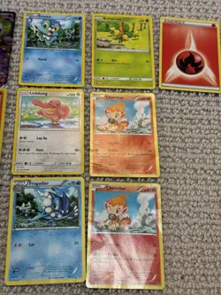 10 Card Vintage Pokemon TCG Card Lot Including Holos Rare Cards - Image 5