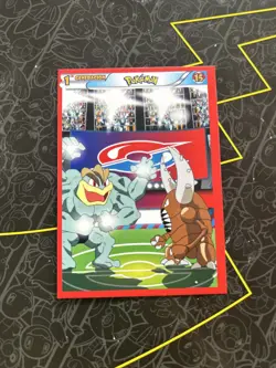 CARD POKEMON POKEDEX EF VOL. II #15 MACHAMP & PINSIR 2022 Johto PERU TCG - Image 1