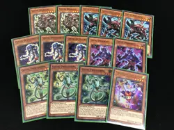 YUGIOH GOUKI 38 CARDS DECK CORE COLLECTION! DECK BOX & SLEEVES INCLUDED! - Image 1
