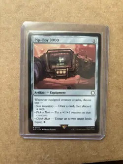 ~ Pip-Boy 3000 ~ NM ~ Universes Beyond: Fallout ~ MTG ~ - Image 1