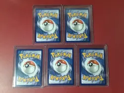 2025 POKEMON MEGA EVOLUTIONS 5 CARD LOT! Mega EX! Mega Signal! - Image 4