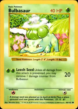 Pokemon Card Shadowless Lot w/ Charmander and Bulbasaur - Image 5