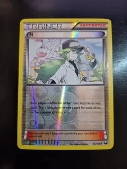 N 96/108 Reverse Holo BW Dark Explorers Trainer Pokemon Card NM - Image 1