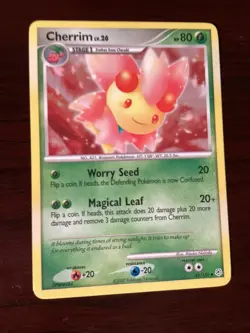 Pokemon Card Cherim Lv.26 Diamond & Pearl 45/130 Uncommon TCG - Image 1