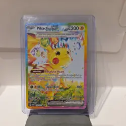 Pikachu ex 238/191 Special Illustration Rare 2024 Surging Sparks Pokemon Card NM - Image 1