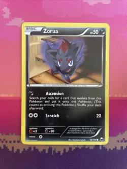 Pokemon Card Zorua Dark Explorers Common 69/108 Near Mint - Image 1