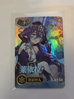 Layla SLR 024 Genshin Impact CCG TCG Anime Card - Image 1