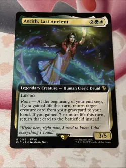 Aerith, Last Ancient (Extended Art) - Commander: FINAL FANTASY (FIC) - Image 1