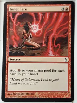 Inner Fire - Saviors of Kamigawa - Magic the Gathering MTG Nice! - Image 1