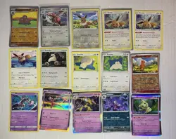 Pokemon tcg 151 rare 72 Card Lot - Image 2