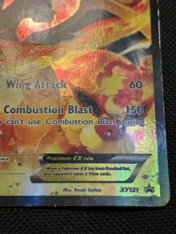 Charizard EX XY121 Holo XY Black Star Promo 2016 Pokemon TCG HP - Image 5