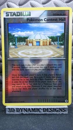 | Pokemon Pokemon Contest Hall 91/11 Rising Rivals Reverse Holo VLP 🔥 | - Image 1