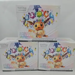 Pokemon Prismatic Evolutions ETB Elite Trainer Box - Factory Sealed (3x Boxes) - Image 1