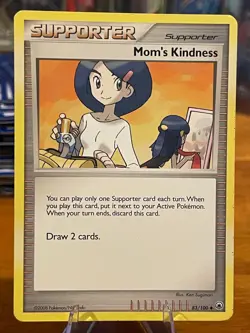 2008 Pokemon Diamond & Pearl Majestic Dawn Mom's Kindness 83/100 Uncommon MP - Image 1