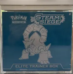 POKEMON STEAM SIEGE FACTORY SEALED ELITE TRAINER BOX ETB - Image 1