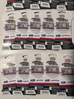 Pokemon Scarlet & Violet JOURNEY TOGETHER TCG booster LOT OF 15 PACKS TOTAL NEW - Image 5