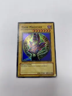 Yugioh TCG 1996 1st Edition Dark Magician Holo Foil Rare HTF Preowned VTG Card - Image 2
