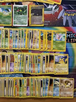 Vintage Pokemon Card Lot Fire E Series Sceptile Rapidash Pikachu 176 Cards - Image 2