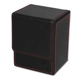 Trading Card Deck Case - LX Black and Red 783329123666 - Image 1