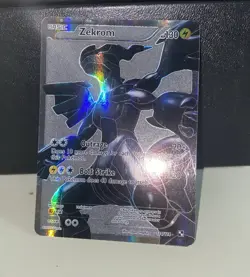 Pokemon TCG Zekrom 2011 Black and White Full Art Holo Ultra Rare Card 114/114 - Image 1