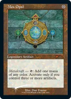 MTG English Mox Opal (Retro Frame) (Foil Etched) NM Foil Secret Lair - Image 1