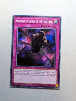 Yugioh TCG Card Abominable Chamber of the Unchained CHIM-EN070 1st Ed - VLP - Image 1