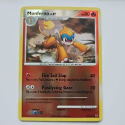 Monferno 56/127 Platinum Reverse Holo Pokemon Card - Image 1
