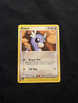 Pokemon TCG Pokemon TCG Dratini 26/97 Regular Non-Holo Card eReader 2003 NM - Image 1