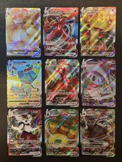 Pokemon TCG Sword And Shield VMAX Cards (Lot Of 9) All Are In NM Condition - Image 1
