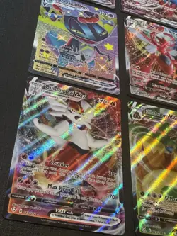Pokemon TCG Sword And Shield VMAX Cards (Lot Of 9) All Are In NM Condition - Image 2