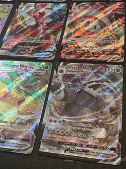 Pokemon TCG Sword And Shield VMAX Cards (Lot Of 9) All Are In NM Condition - Image 3