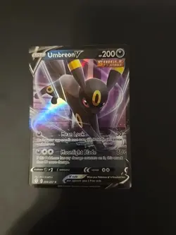 Umbreon V NM Ultra Rare Holo Evolving Skies Foil Pokemon TCG Card 94/203 - Image 2