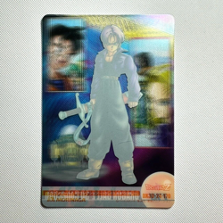 S1771 Trunks 3D 170 Japanese Dragon Ball x Morinaga Clear Wafer Card - Image 3