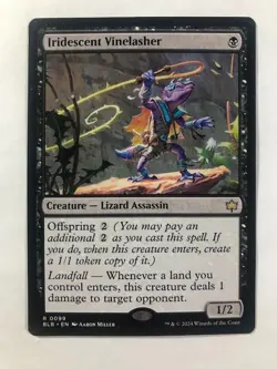 MTG Iridescent Vinelasher BLOOMBURROW Regular Rare BLB 99 NM/M - Image 1