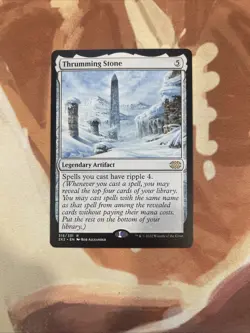 MTG Thrumming Stone Double Masters NM - Image 1