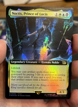 Magic the Gathering - Noctis, Prince of Lucis - Foil Extended Art - Image 1