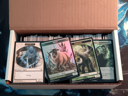 Magic The Gathering 400 Tokens Mixed Lot Near Mint - Image 1