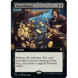 Blood Money (extended Art) X4 MTG Commander Legends: Battle For Baldur's Gate - Image 1