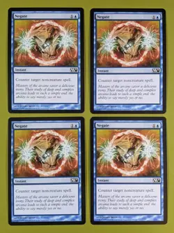 Negate x4 Magic 2011 M11 4x Playset Magic the Gathering MTG - Image 1