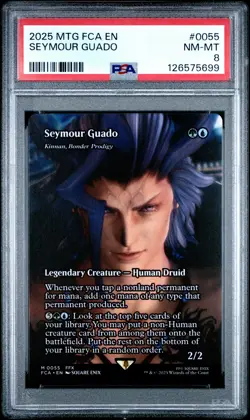 2025 MAGIC: THE GATHERING FINAL FANTASY: THROUGH THE AGES SEYMOUR GUADO PSA 8 - Image 1