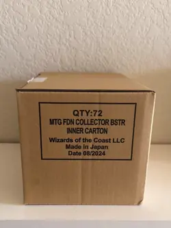 MTG Foundations Collector Booster Box Factory Sealed Case (6 Boxes) 🚀🚀🚀 - Image 3
