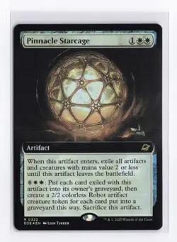 Pinnacle Starcage (Extended Art) (Foil) 0322 (R) MTG Edge of Eternities (EOE) - Image 1