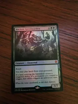 Ancient Greenwarden Zendikar Rising Foil - Image 1