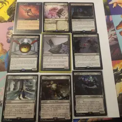 Magic The Gathering Mono Black Mix Rarity Commander Lot Final Fantasy Outlaws Of - Image 3