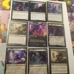 Magic The Gathering Mono Black Mix Rarity Commander Lot Final Fantasy Outlaws Of - Image 4