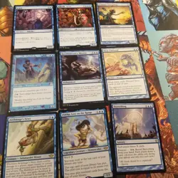 Magic The Gathering Mono Blue Mix Rarity Lot Commander - Image 4