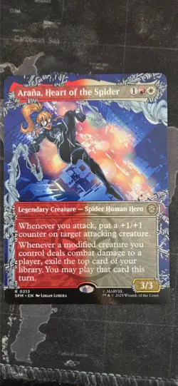 MtG Arana, Heart of the Spider (Borderless) - Image 1