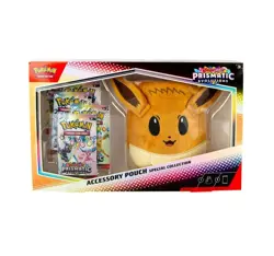 Pokemon Prismatic Evolutions Eevee Accessory Pouch Special Collection! - Image 1