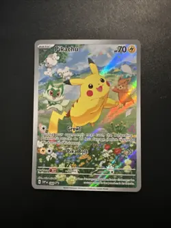 Pikachu SVP 088 Promo -English Pokemon Card Scarlet & Violet Black Star Promo NM - Image 1