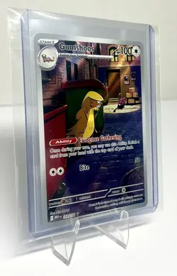 Gumshoos Illustration Rare ME01: Mega Evolution 153/132 Pokemon - Image 3
